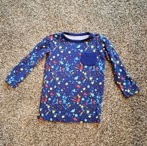 Paint Party Pocket Tee, 12-18 months